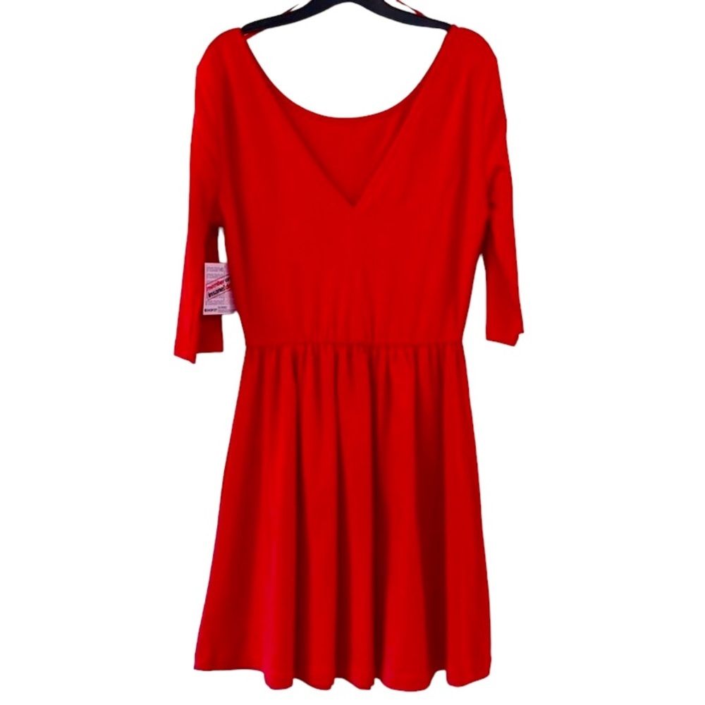 BONGO | Small | Red Skater Dress, Reversible | NWOT